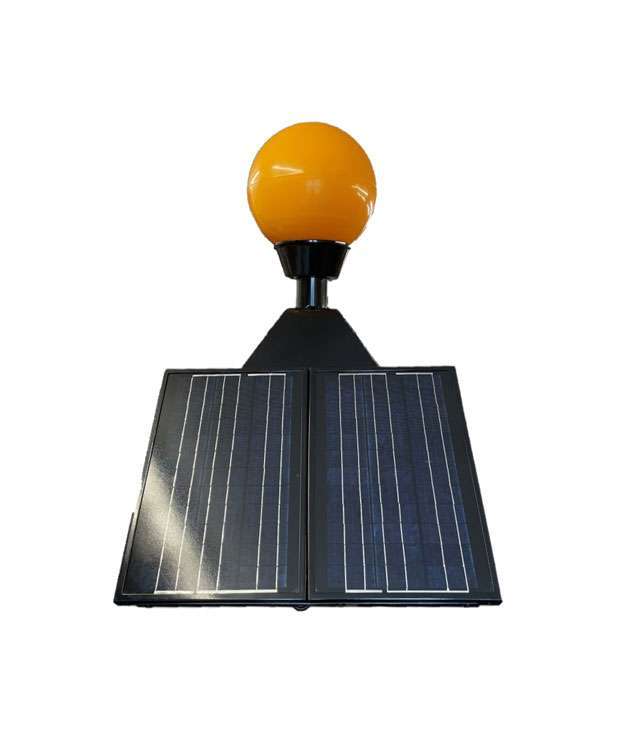 Solar powered store beacon light